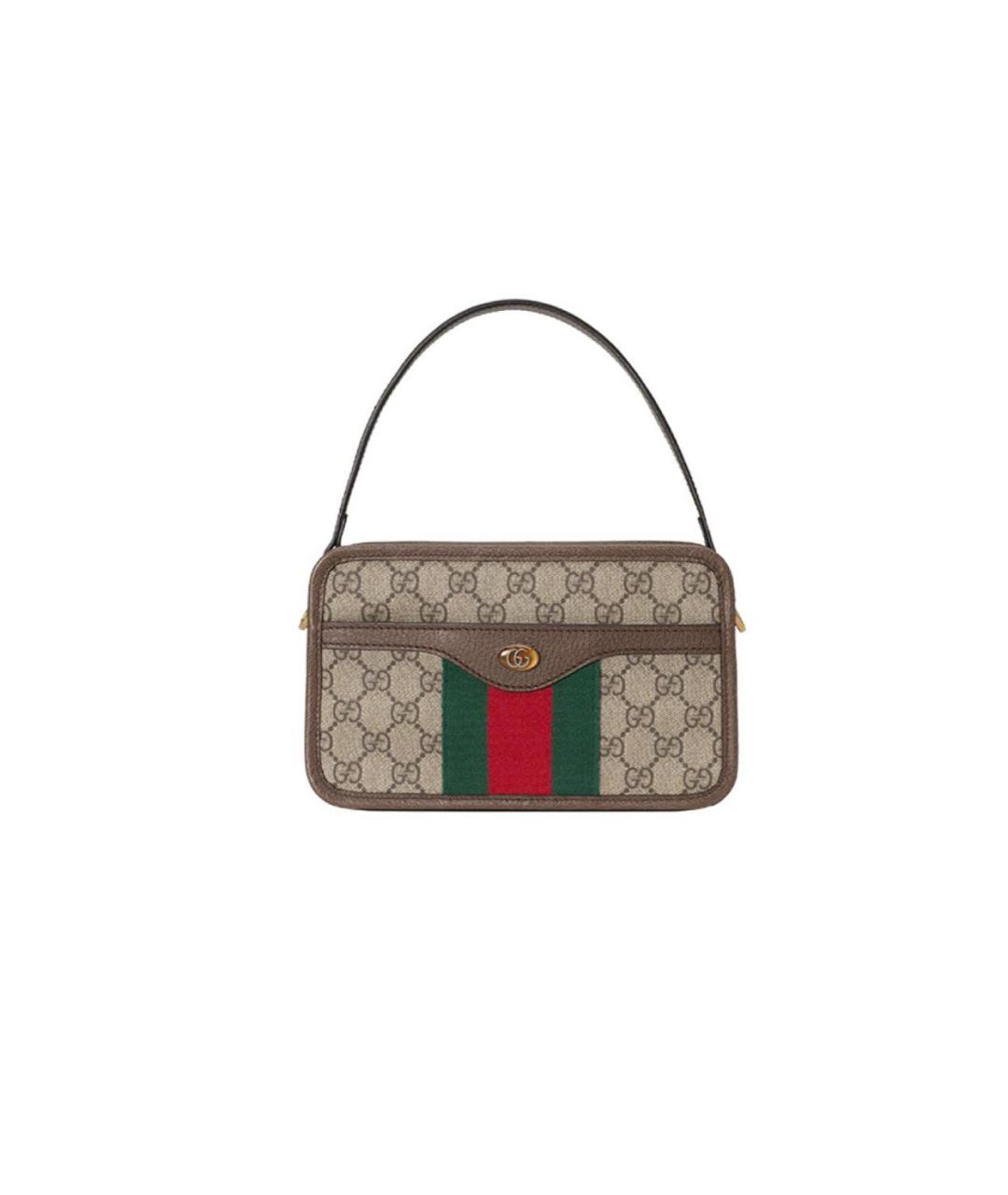 GUCCI Коричневая сумка через плечо, фото 2