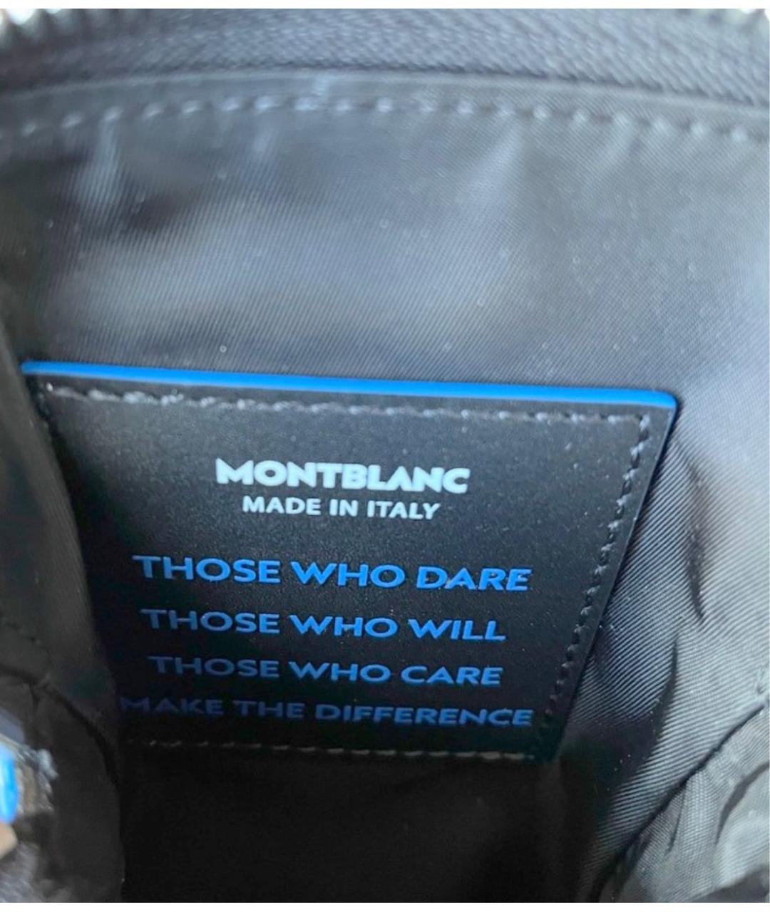 MONTBLANC Черная сумка на плечо, фото 5