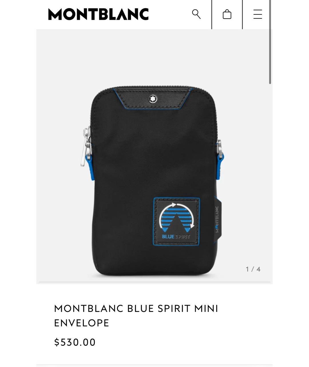 MONTBLANC Черная сумка на плечо, фото 8
