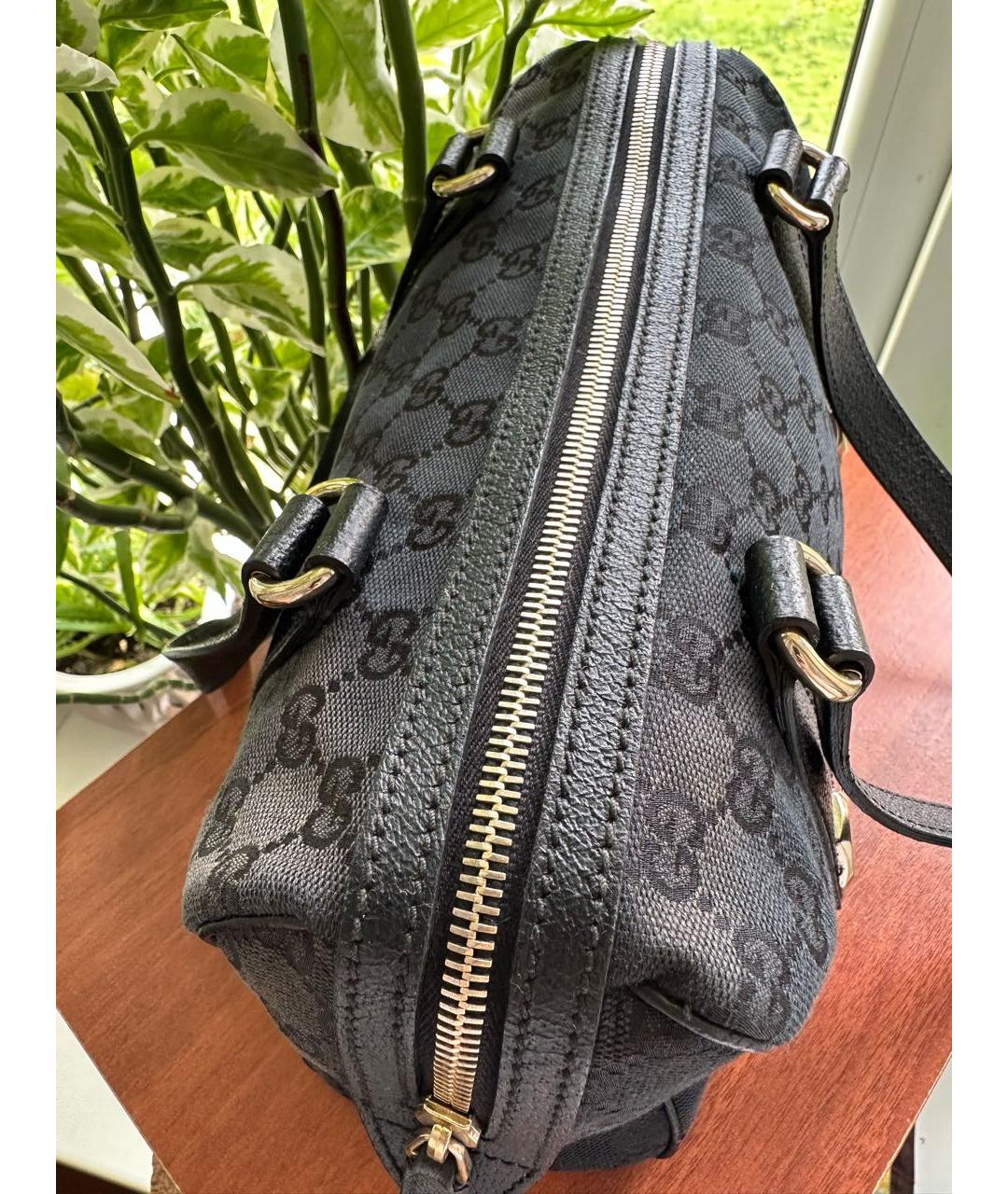 GUCCI Черная сумка с короткими ручками, фото 4