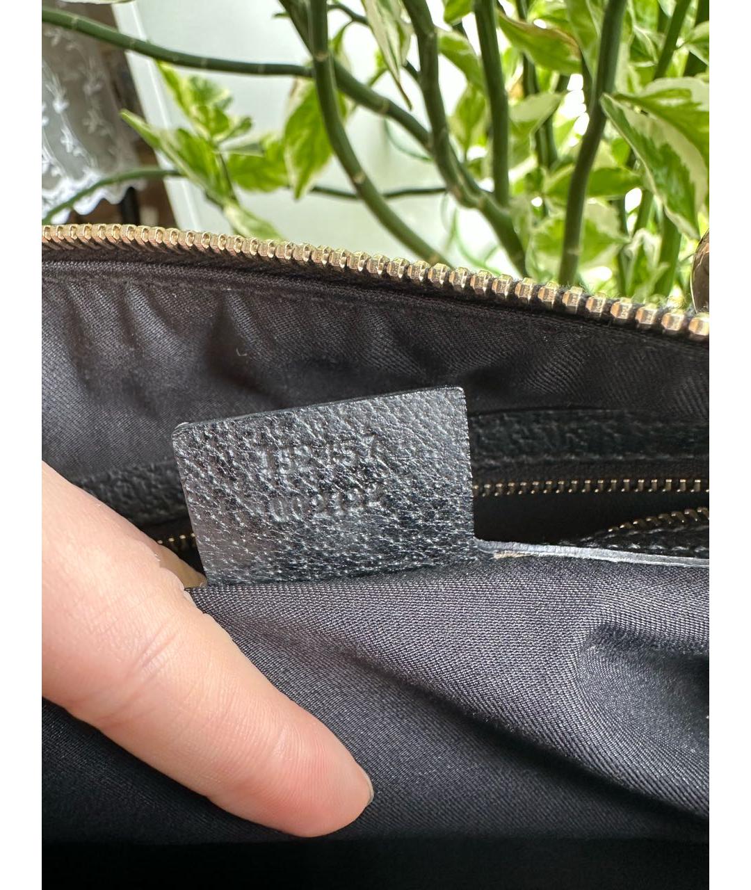 GUCCI Черная сумка с короткими ручками, фото 7