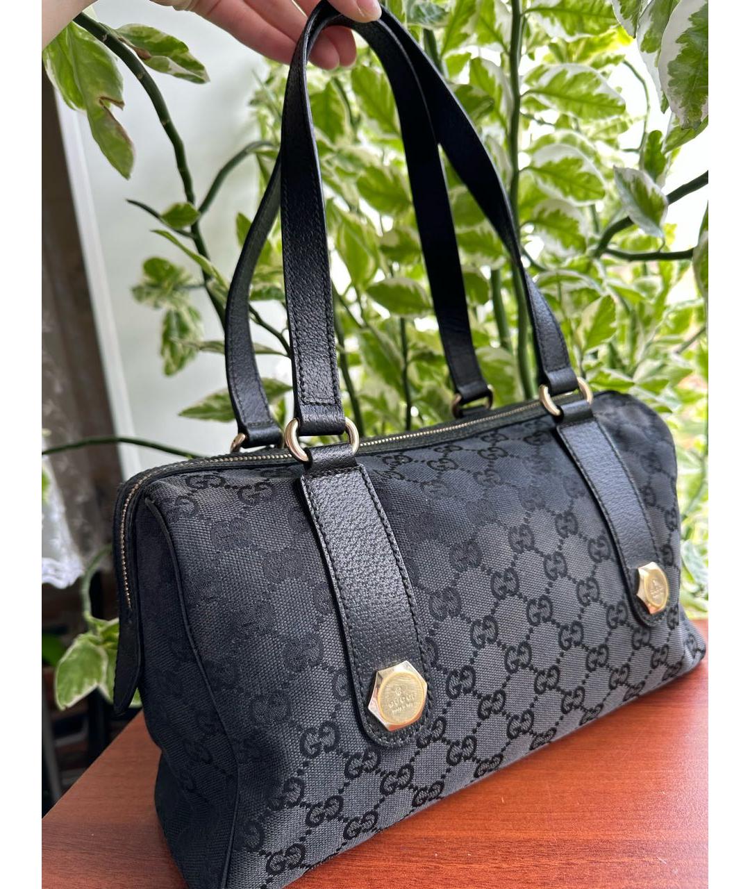 GUCCI Черная сумка с короткими ручками, фото 2