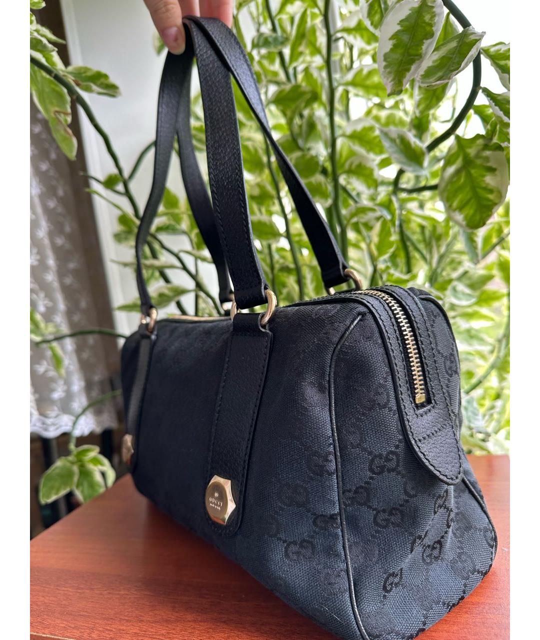 GUCCI Черная сумка с короткими ручками, фото 3