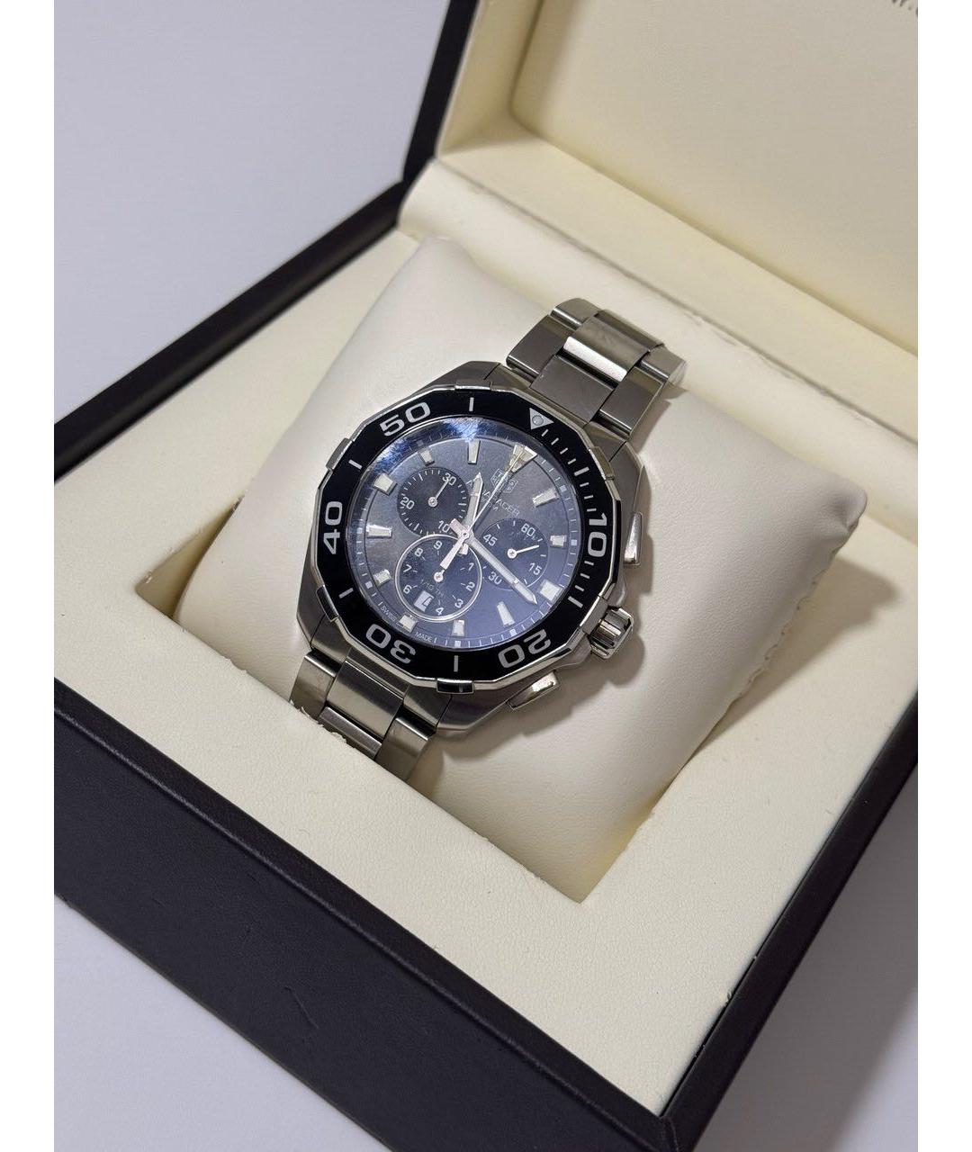 TAG HEUER Серебряные стальные часы, фото 6