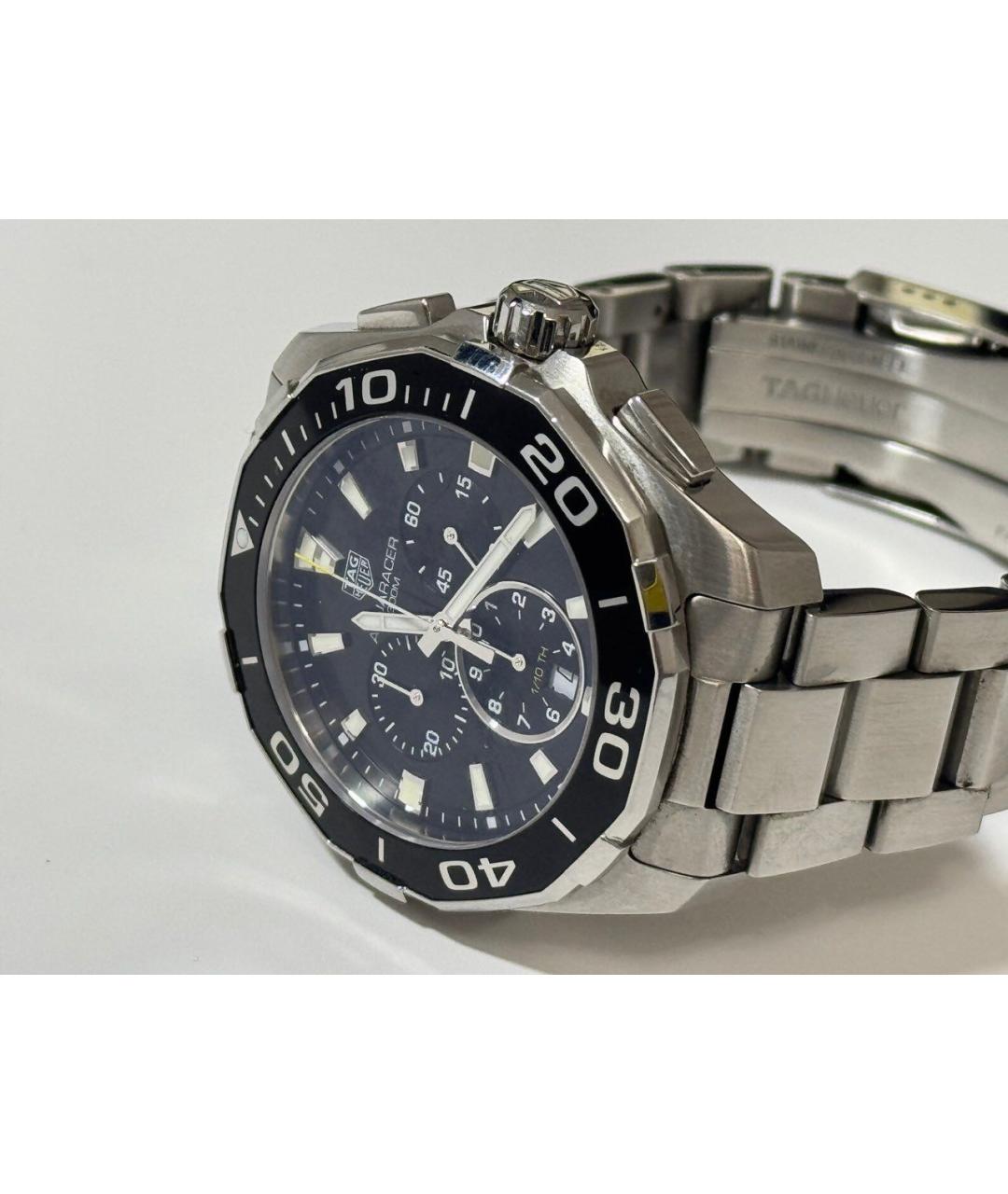TAG HEUER Серебряные стальные часы, фото 7