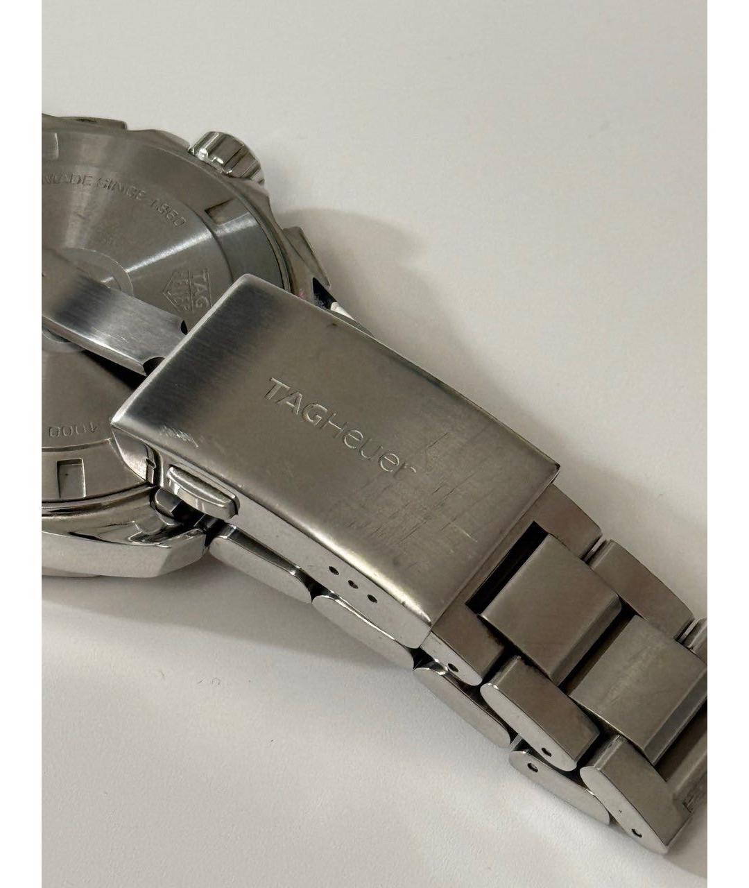 TAG HEUER Серебряные стальные часы, фото 3