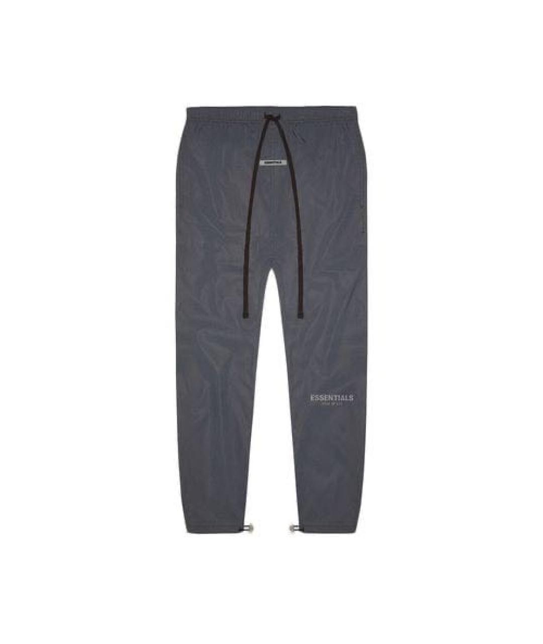 FEAR OF GOD ESSENTIALS Антрацитовые повседневные брюки, фото 7