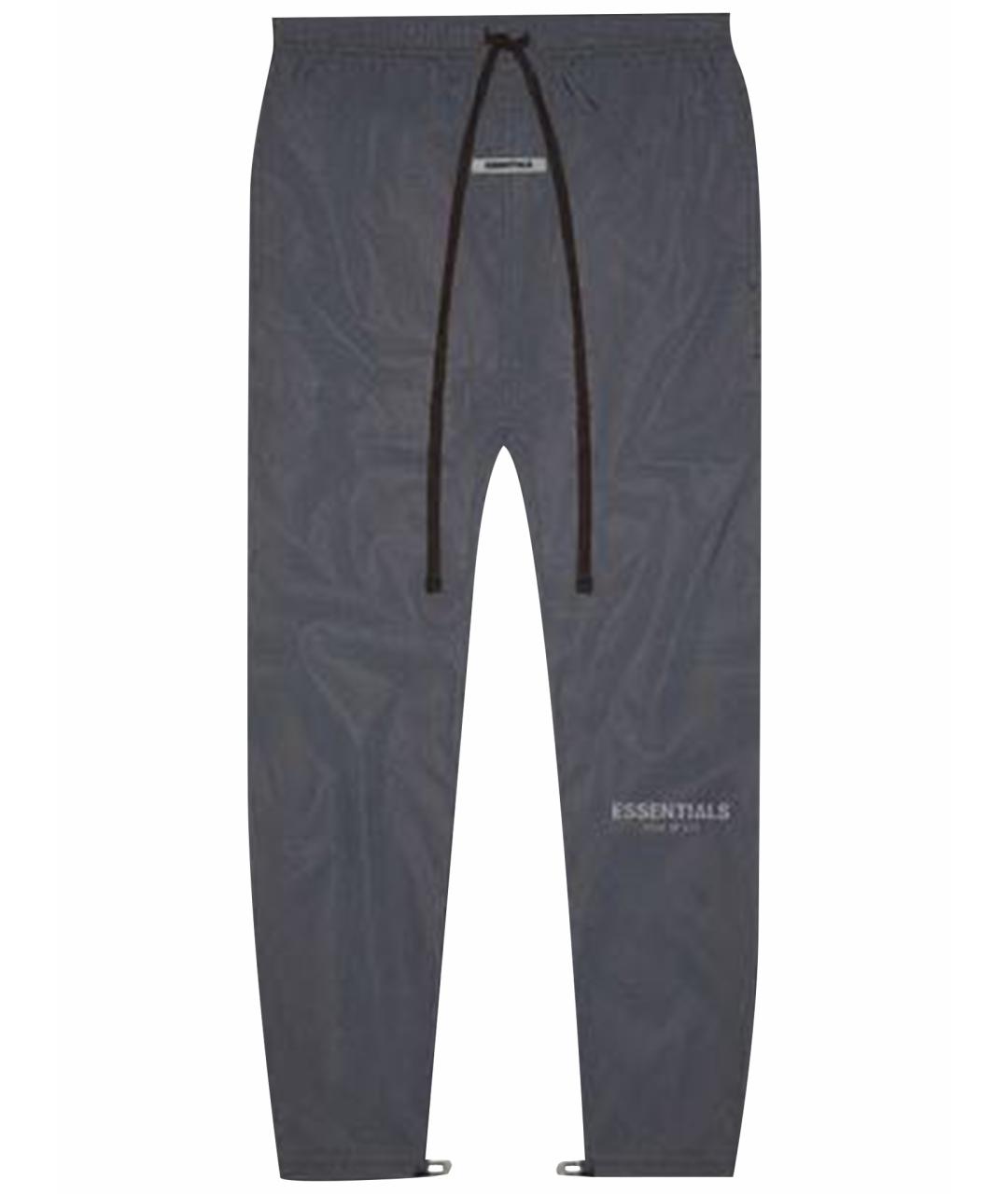 FEAR OF GOD ESSENTIALS Антрацитовые повседневные брюки, фото 1