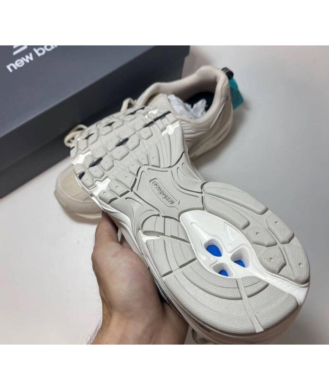 NEW BALANCE Бежевые текстильные низкие кроссовки / кеды, фото 7