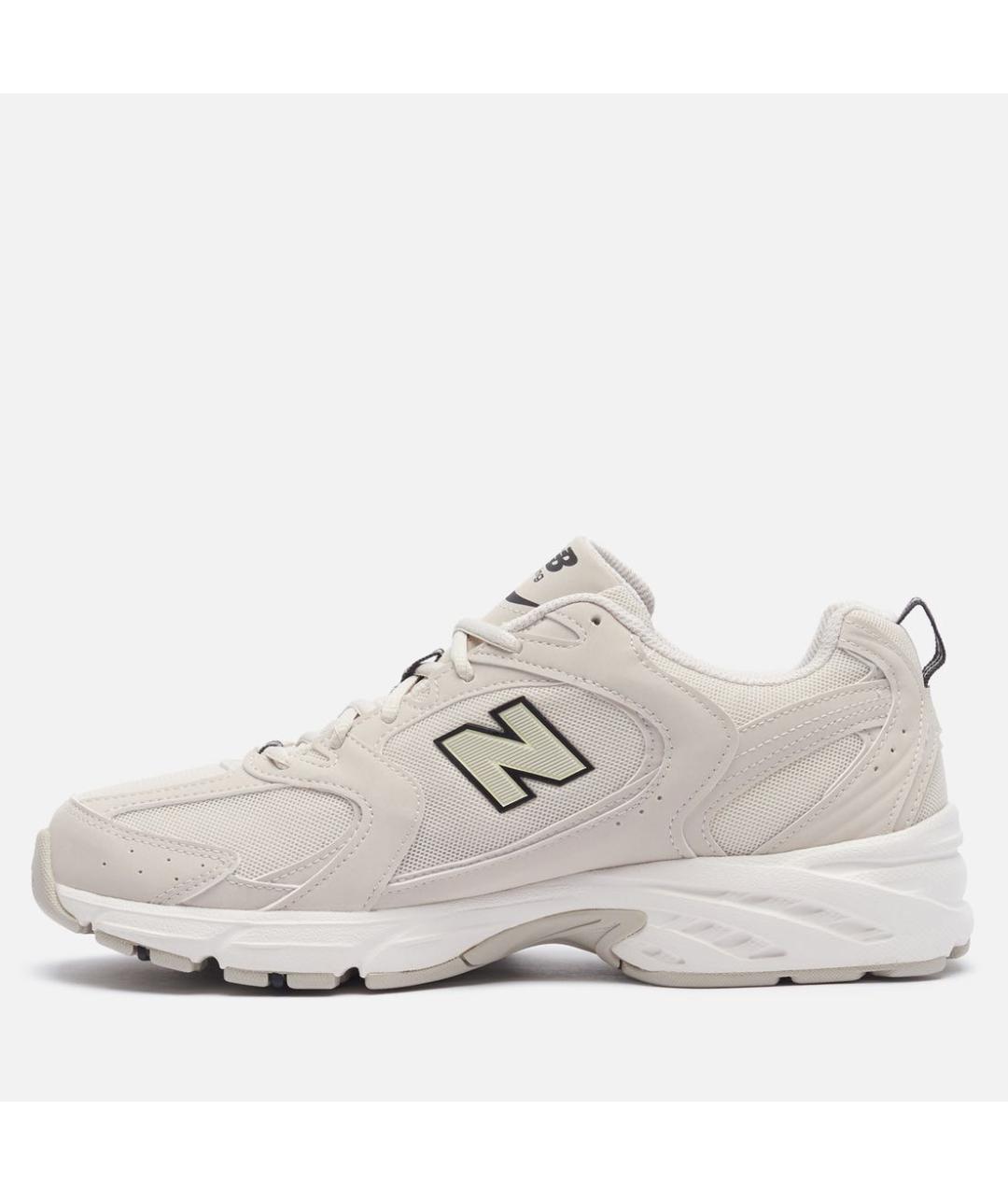 NEW BALANCE Бежевые текстильные низкие кроссовки / кеды, фото 8