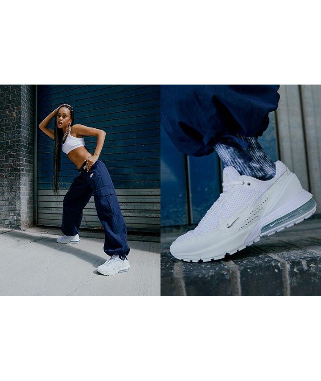 NIKE Белые кроссовки, фото 2