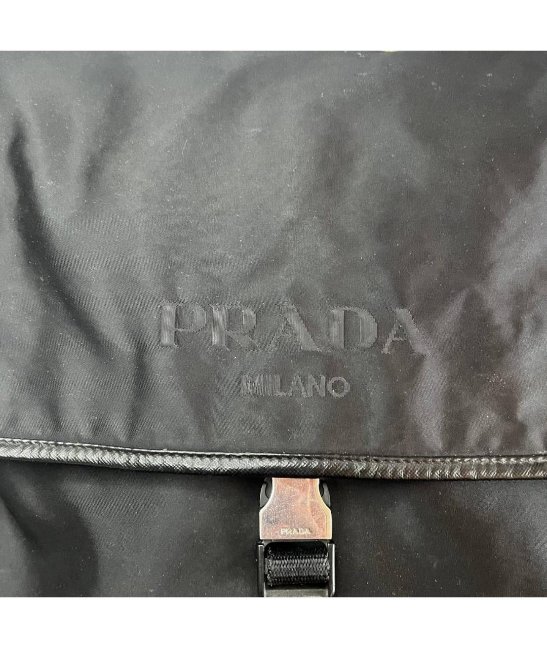 PRADA Черная сумка на плечо, фото 2