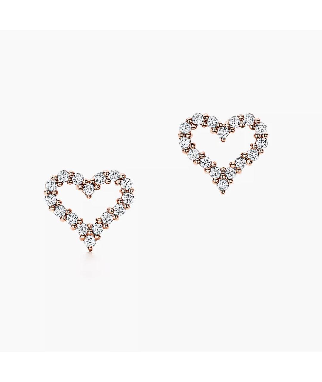 TIFFANY&CO Серьги из розового золота, фото 4