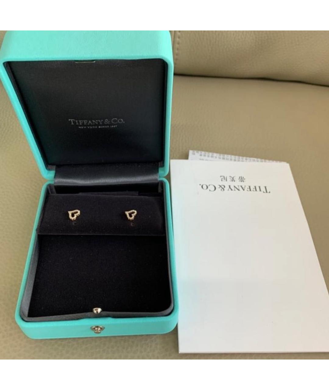 TIFFANY&CO Серьги из розового золота, фото 2