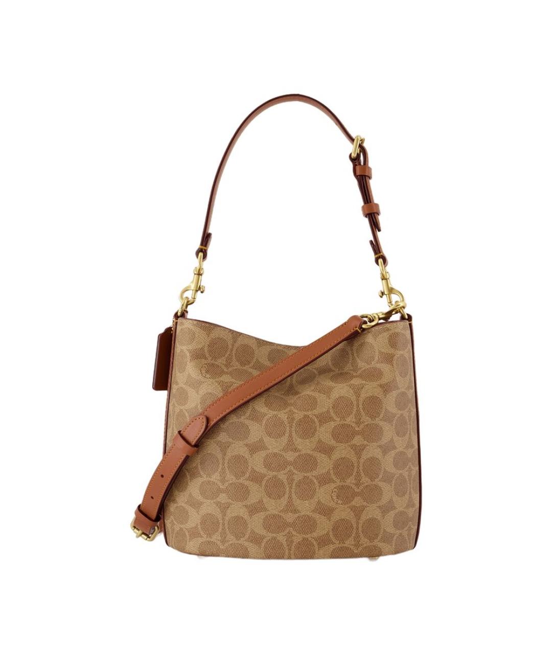 COACH Коричневая сумка тоут, фото 3