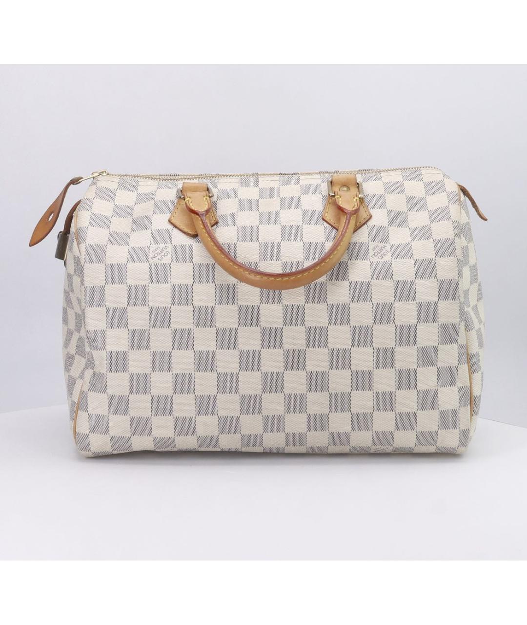 LOUIS VUITTON Белая сумка с короткими ручками, фото 3