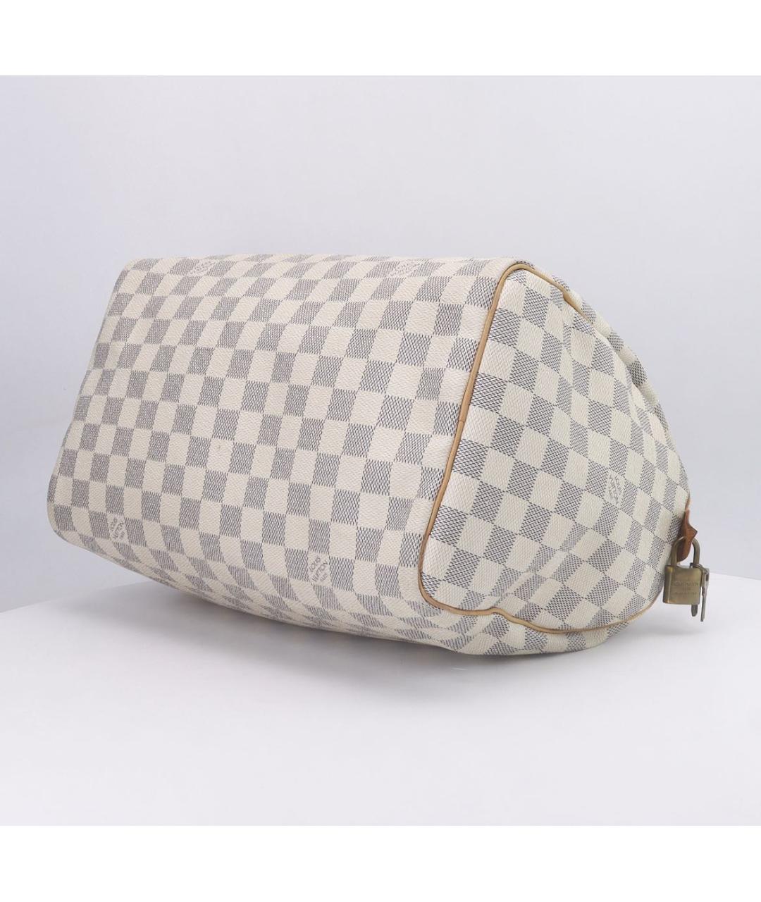 LOUIS VUITTON Белая сумка с короткими ручками, фото 4