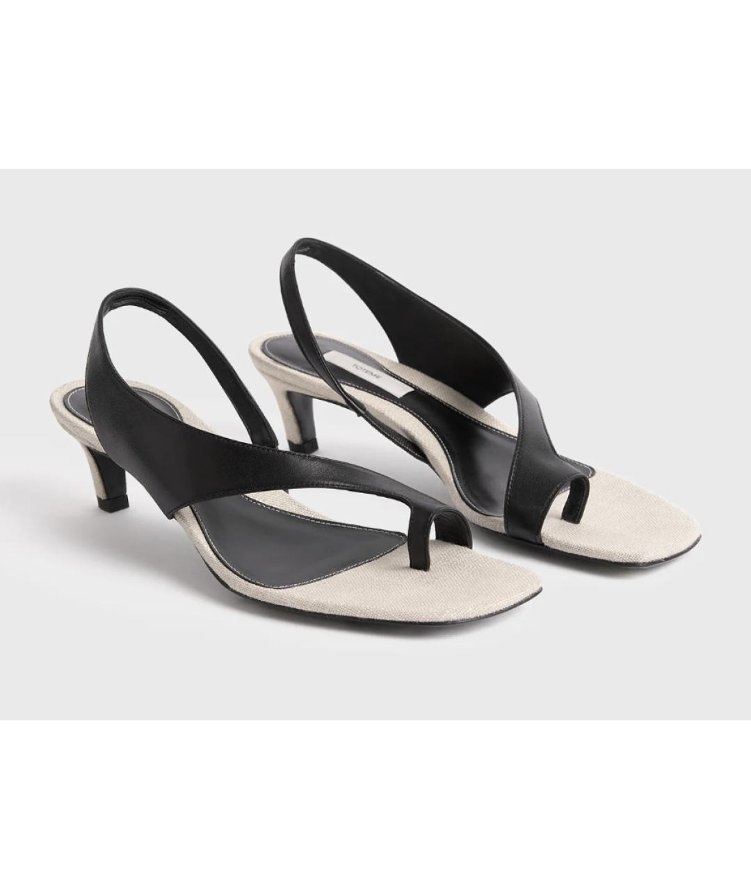 TOTEME Мульти текстильные босоножки, фото 3