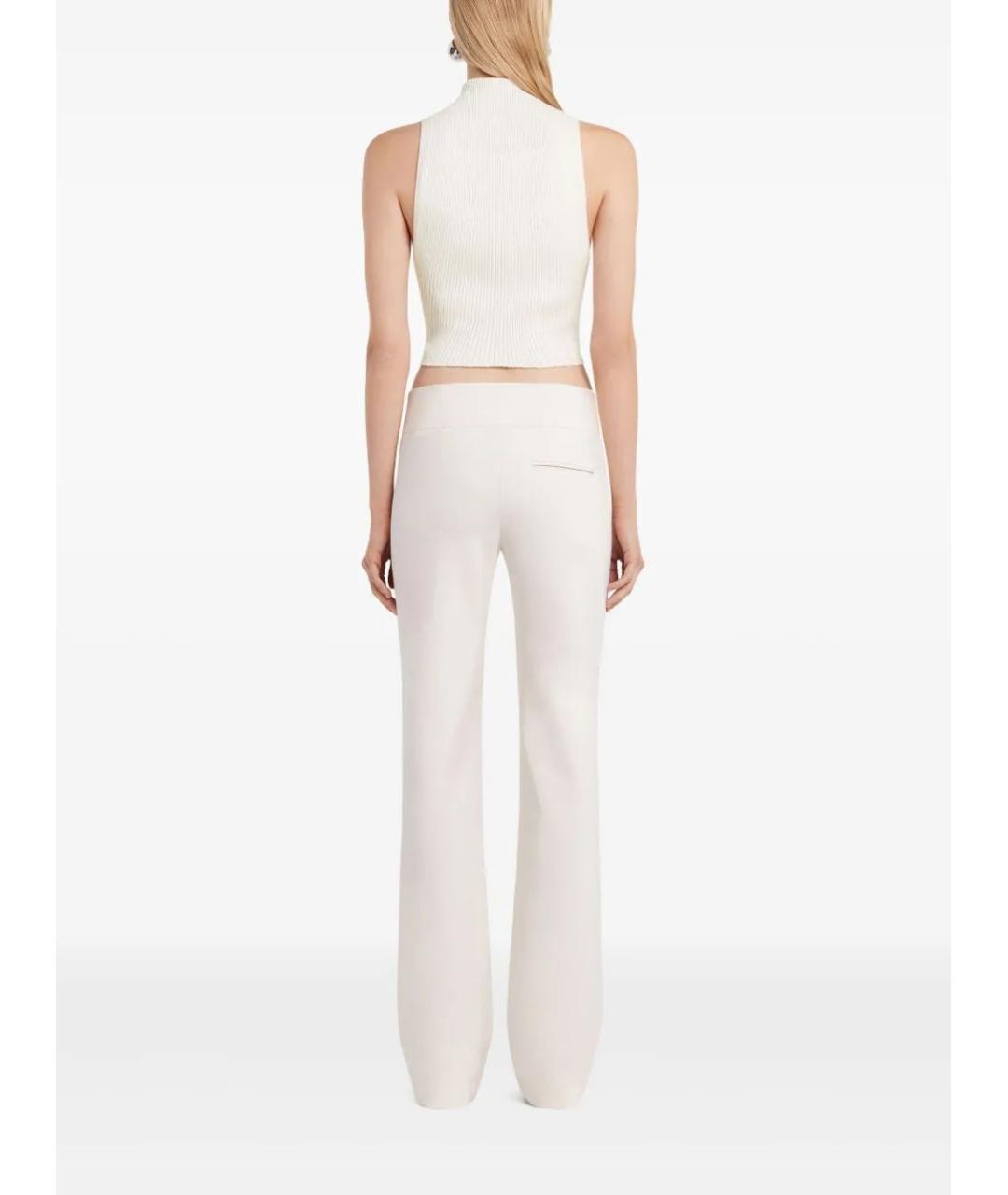 COURREGES Белая хлопковая майка, фото 4