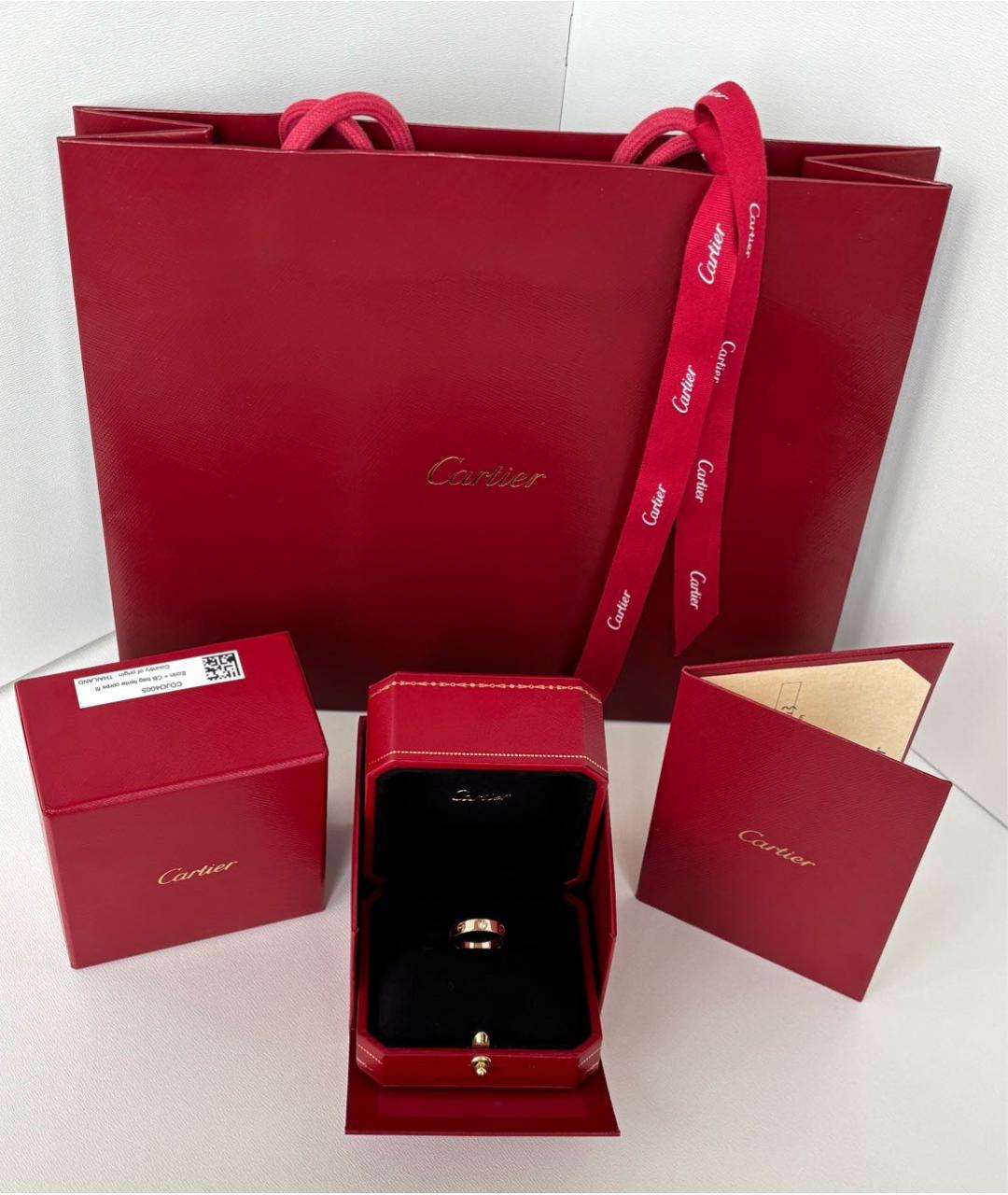 CARTIER Золотое кольцо из розового золота, фото 2