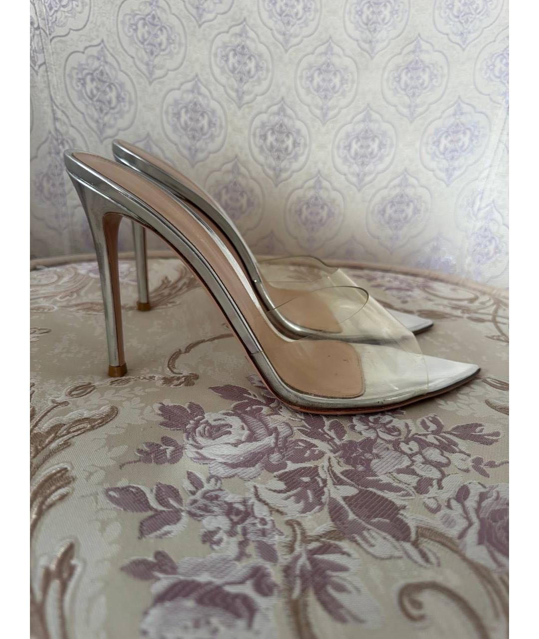 GIANVITO ROSSI Кожаные босоножки, фото 5