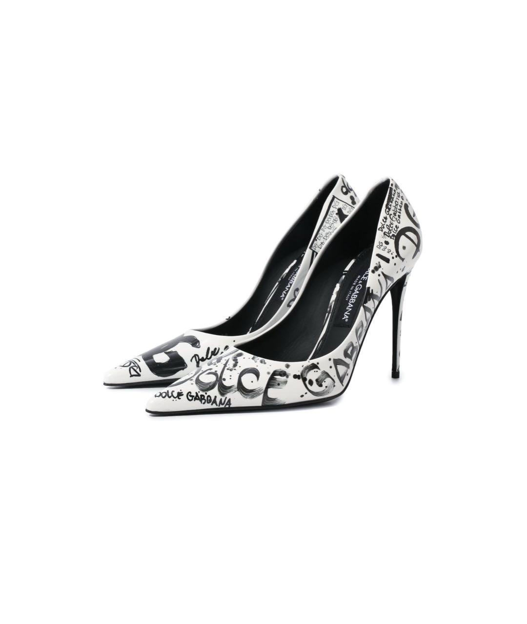 DOLCE&GABBANA Мульти туфли из лакированной кожи, фото 3