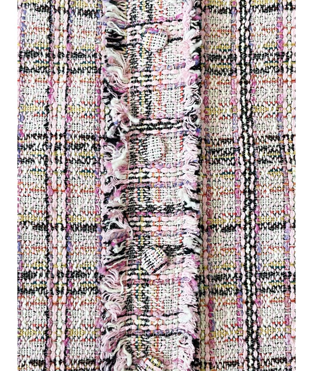 MSGM Розовая хлопковая юбка мини, фото 6