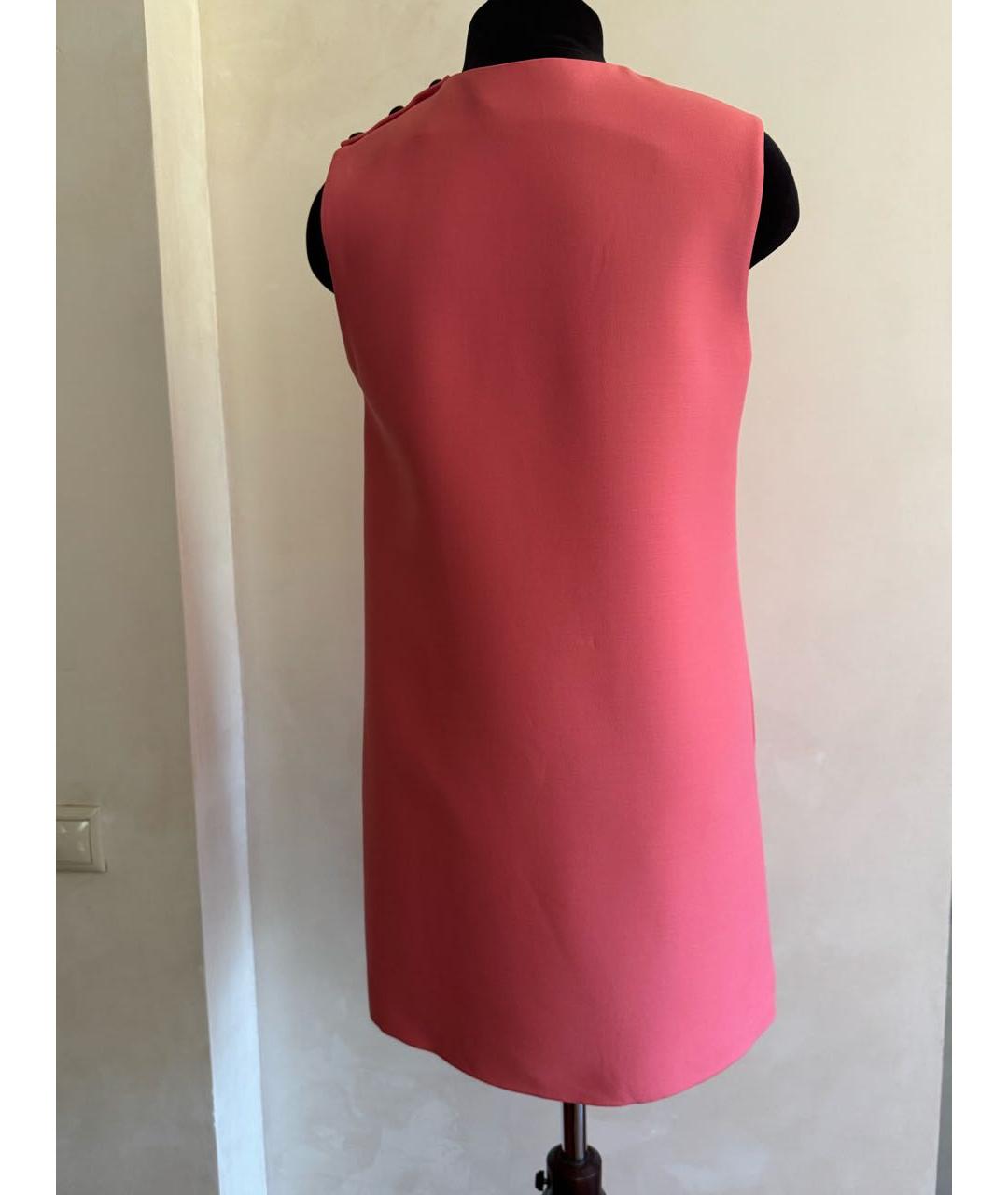 CHRISTIAN DIOR Коралловое коктейльное платье, фото 3