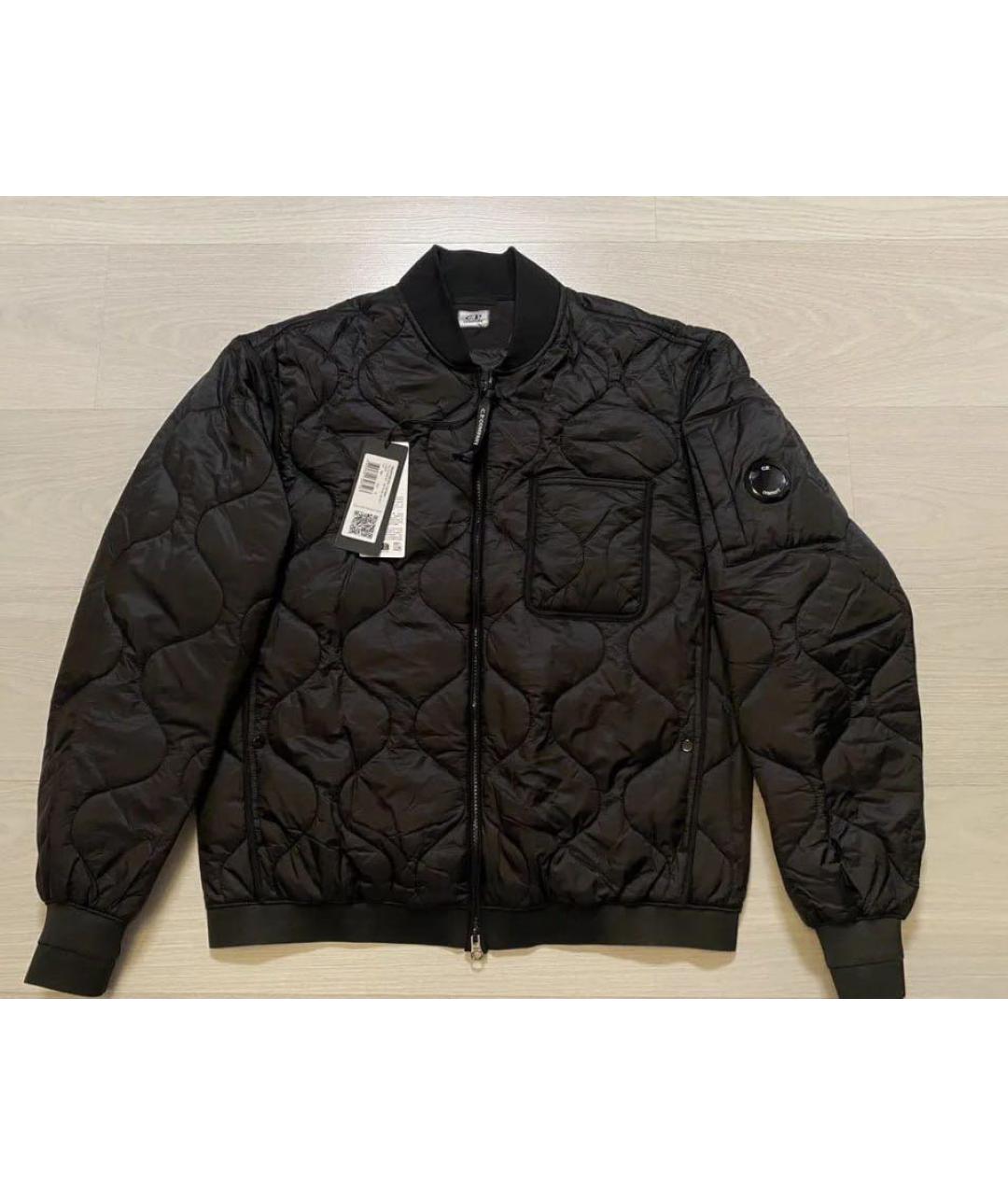 CP COMPANY Черная полиэстеровая куртка, фото 6