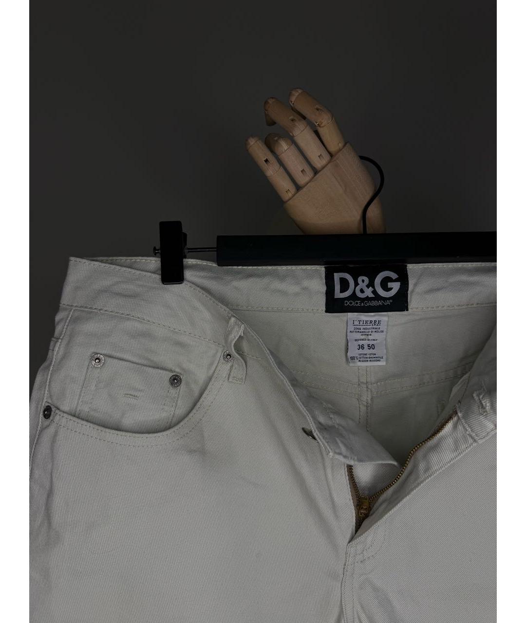 DOLCE&GABBANA Бежевые шорты, фото 6