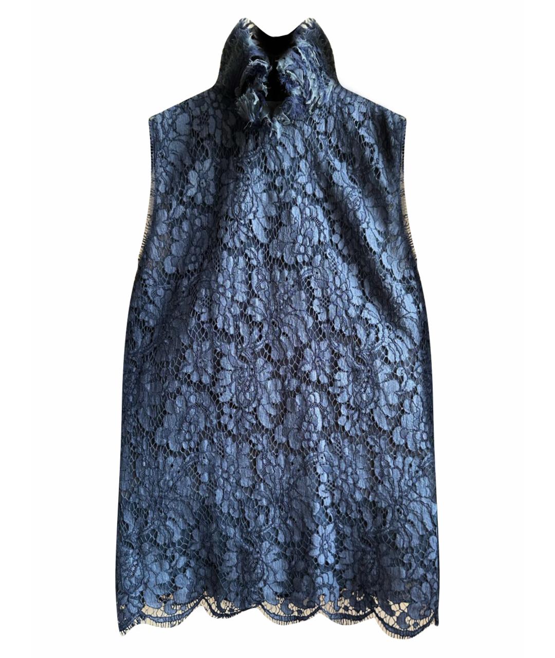 CHANEL Синяя хлопковая блузы, фото 1