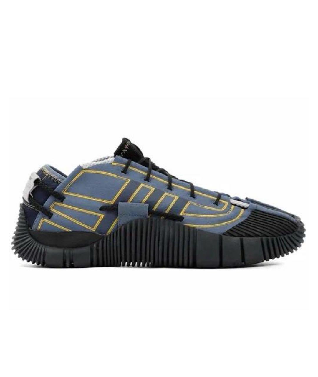 ADIDAS Темно-синие текстильные низкие кроссовки / кеды, фото 5