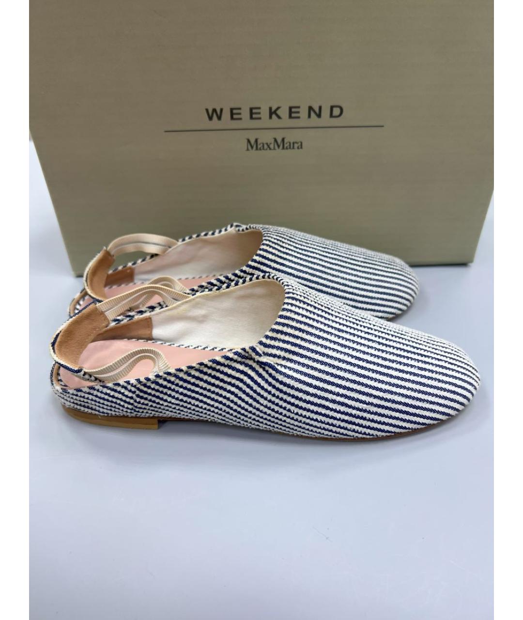 WEEKEND MAX MARA Текстильные мюли, фото 4