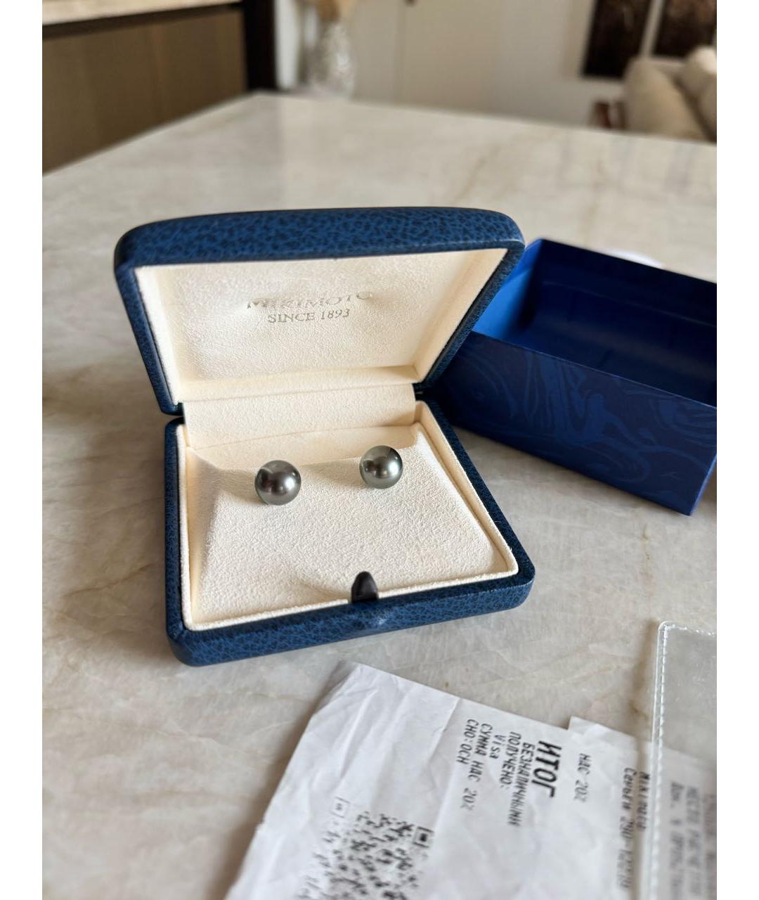 Mikimoto Жемчужные серьги, фото 5