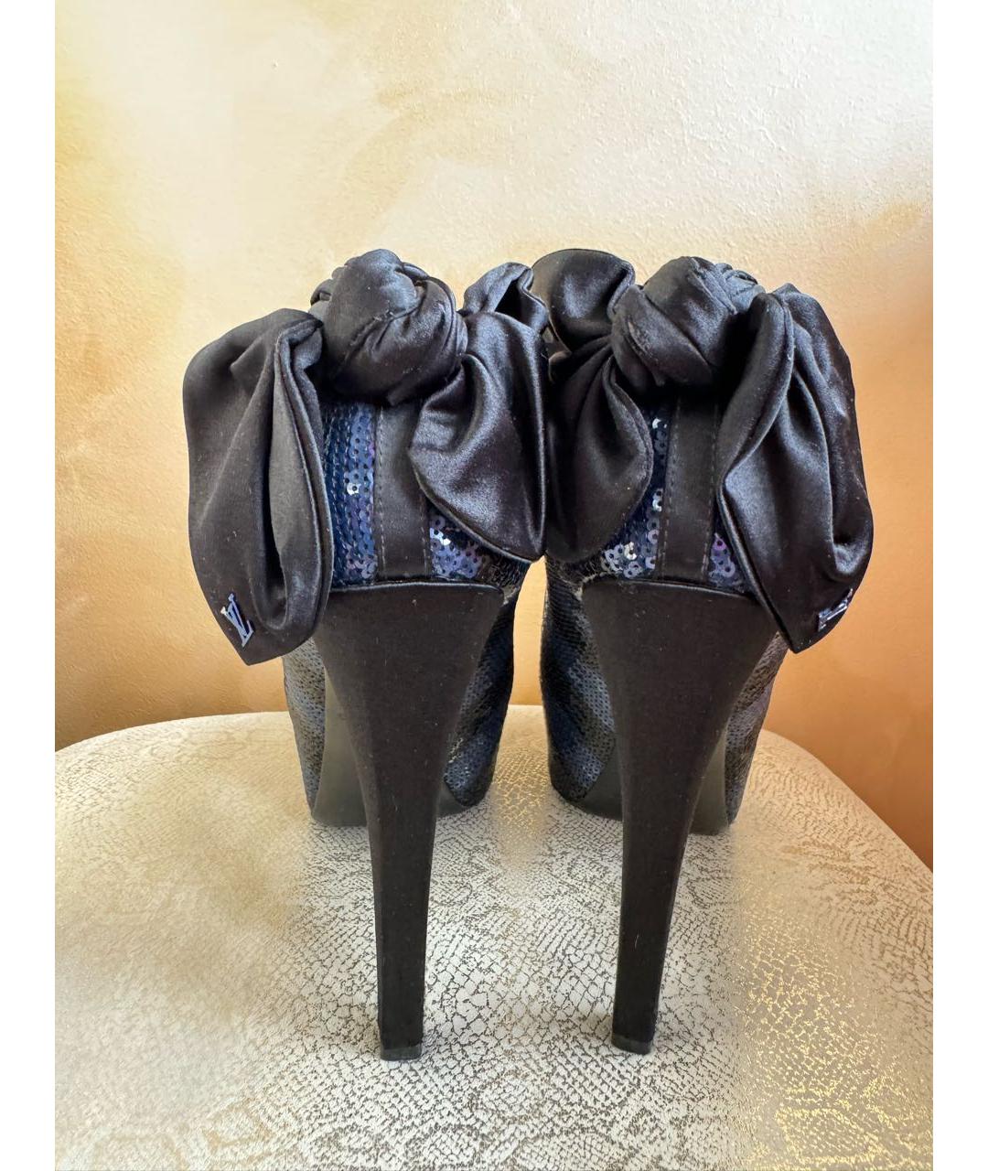 LOUIS VUITTON Черные туфли, фото 4
