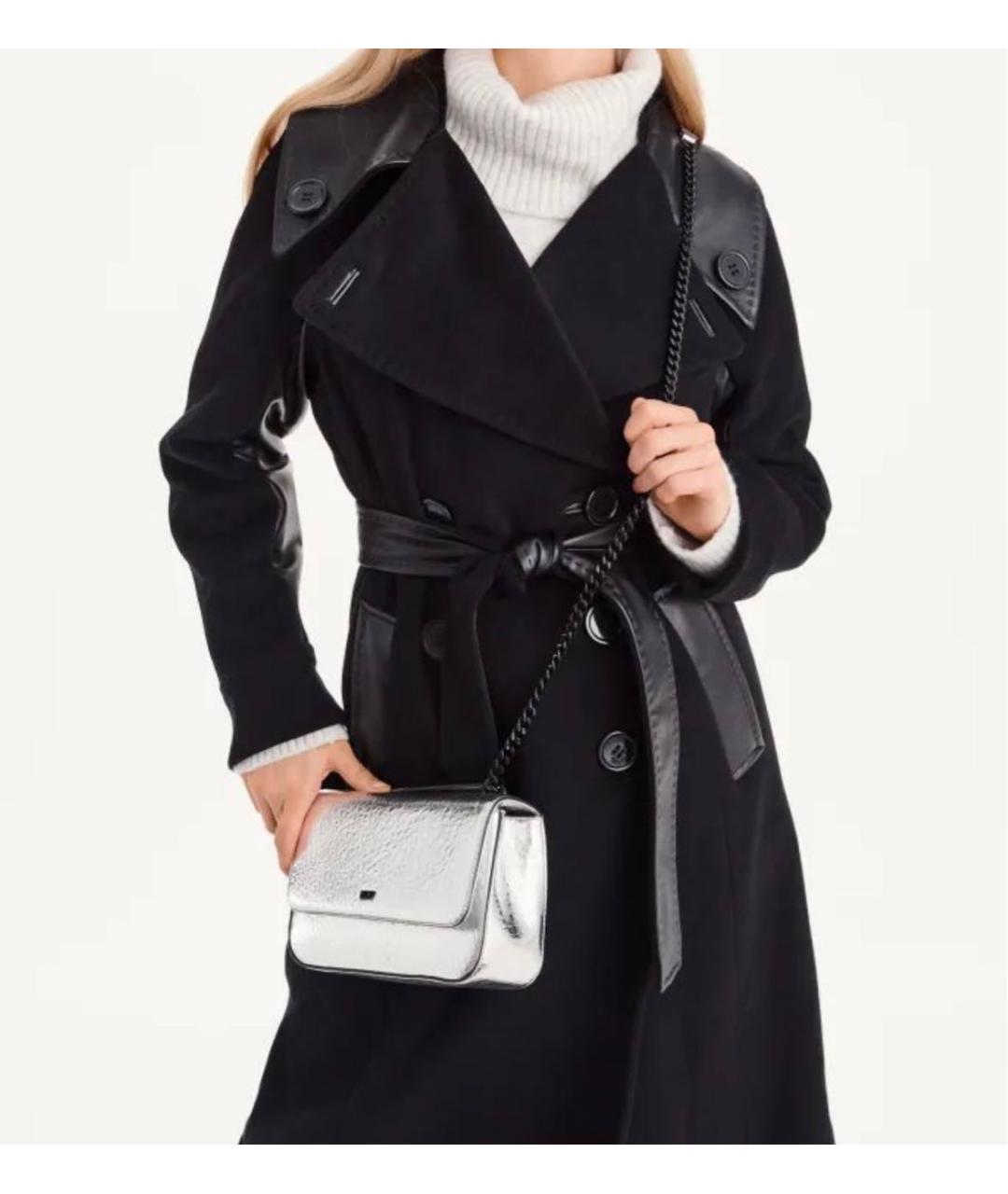 DKNY Серебряная сумка через плечо, фото 4