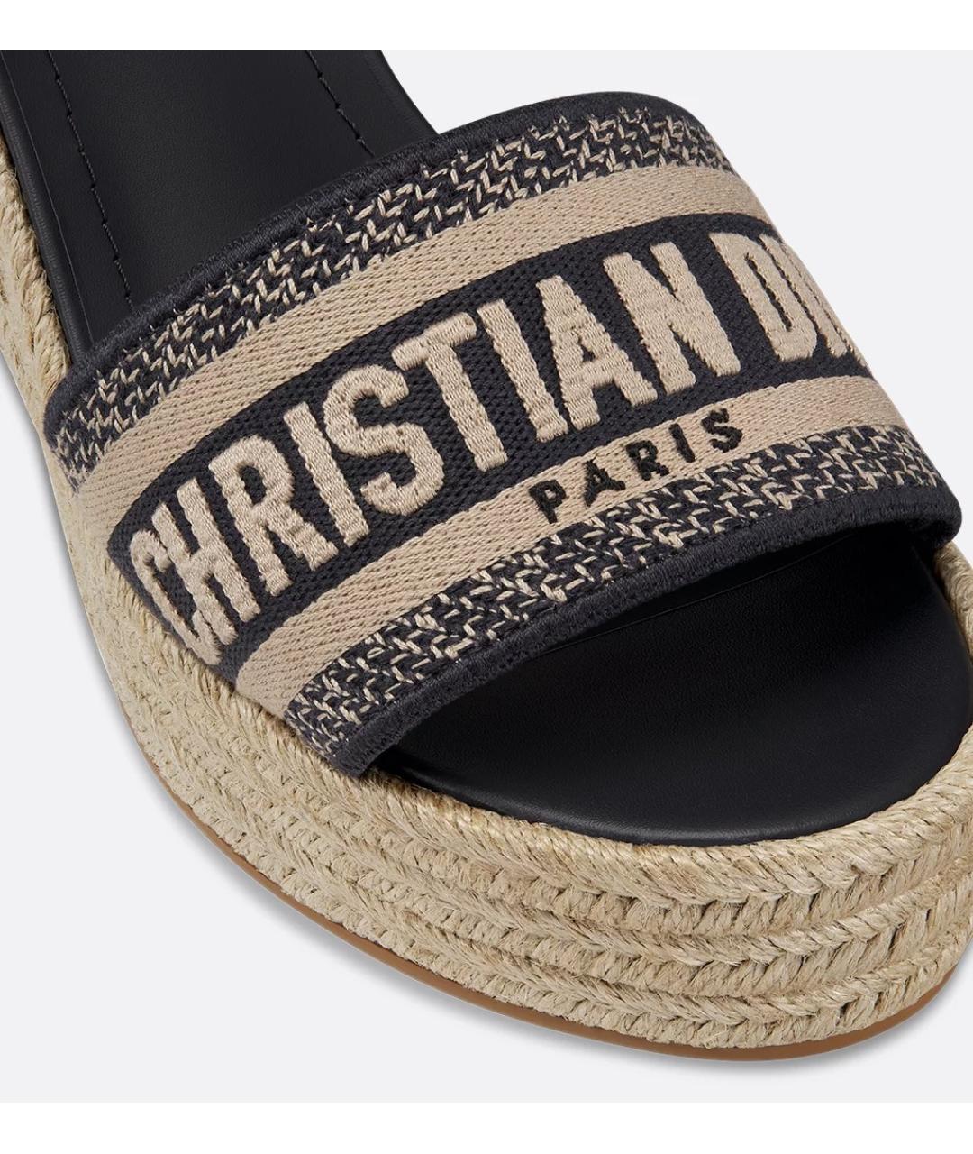 CHRISTIAN DIOR Синие сандалии, фото 3