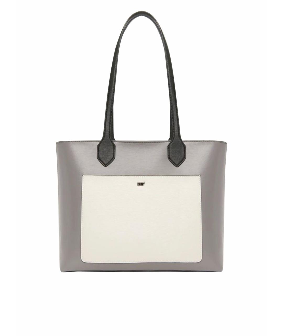 DKNY Серая сумка тоут, фото 1