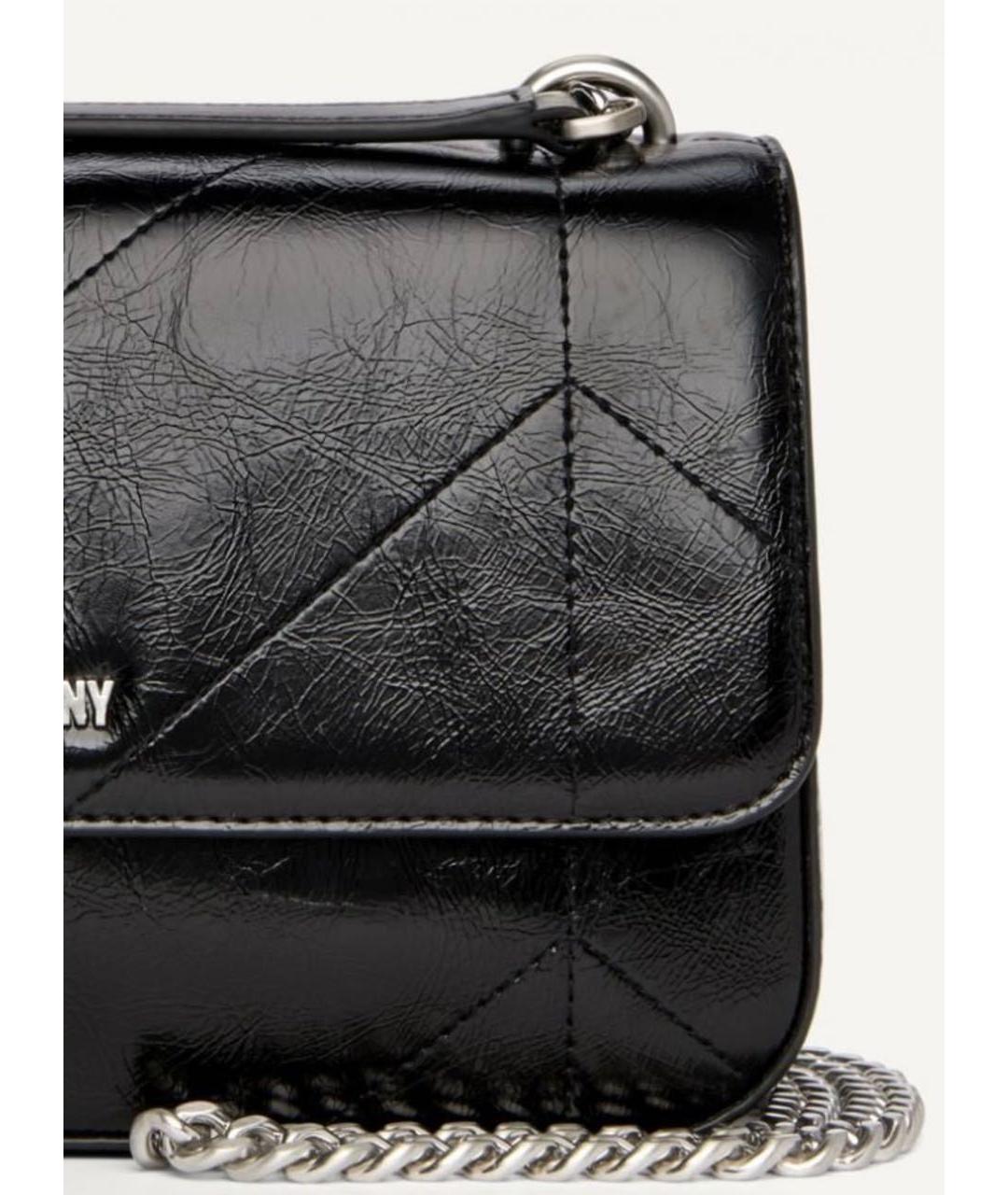 DKNY Черная сумка через плечо, фото 3