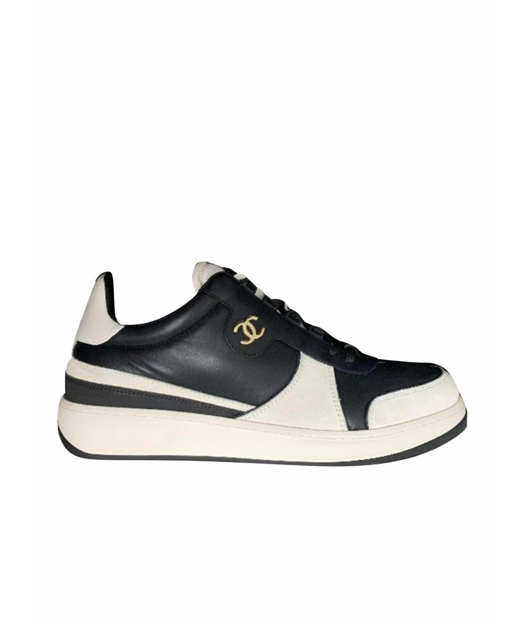 CHANEL Кожаные кеды, фото 1