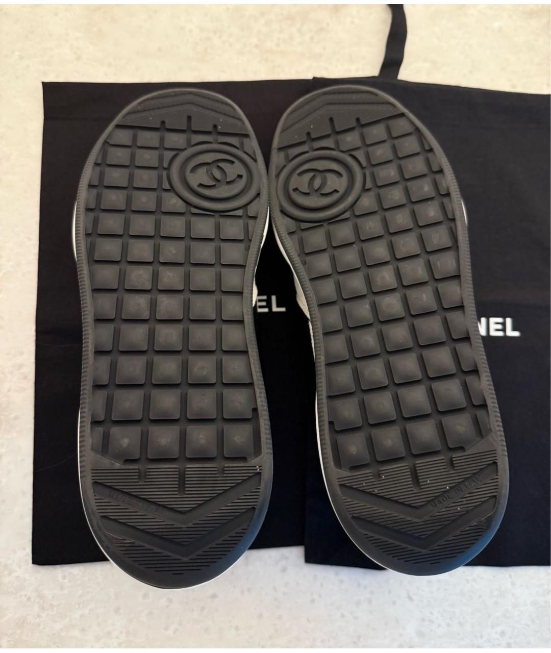 CHANEL Кожаные кеды, фото 8