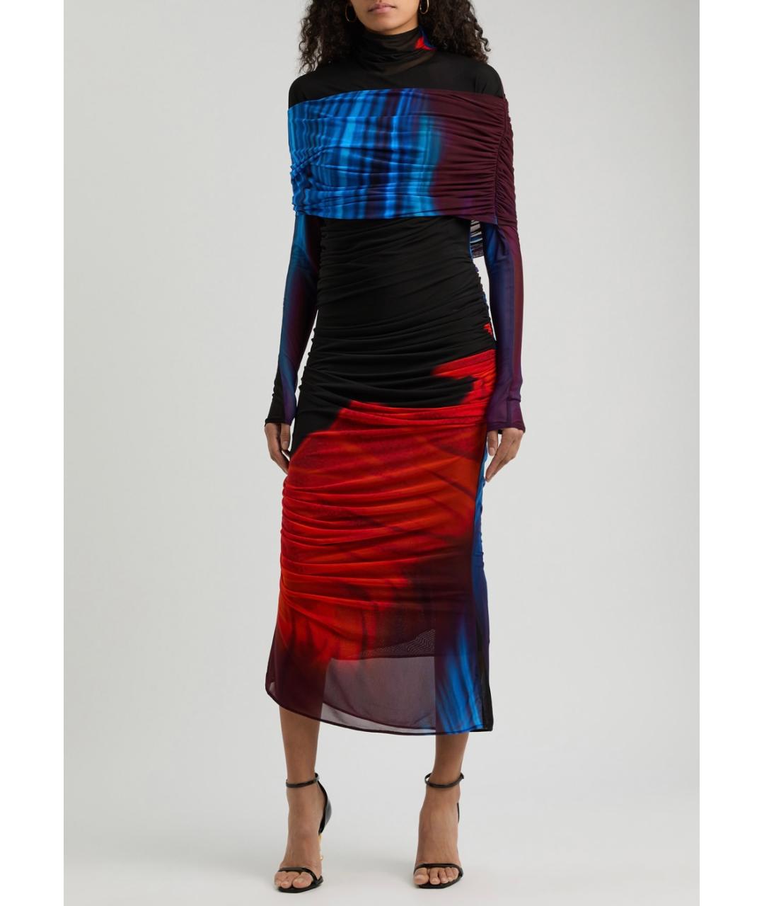 MUGLER Мульти коктейльное платье, фото 2