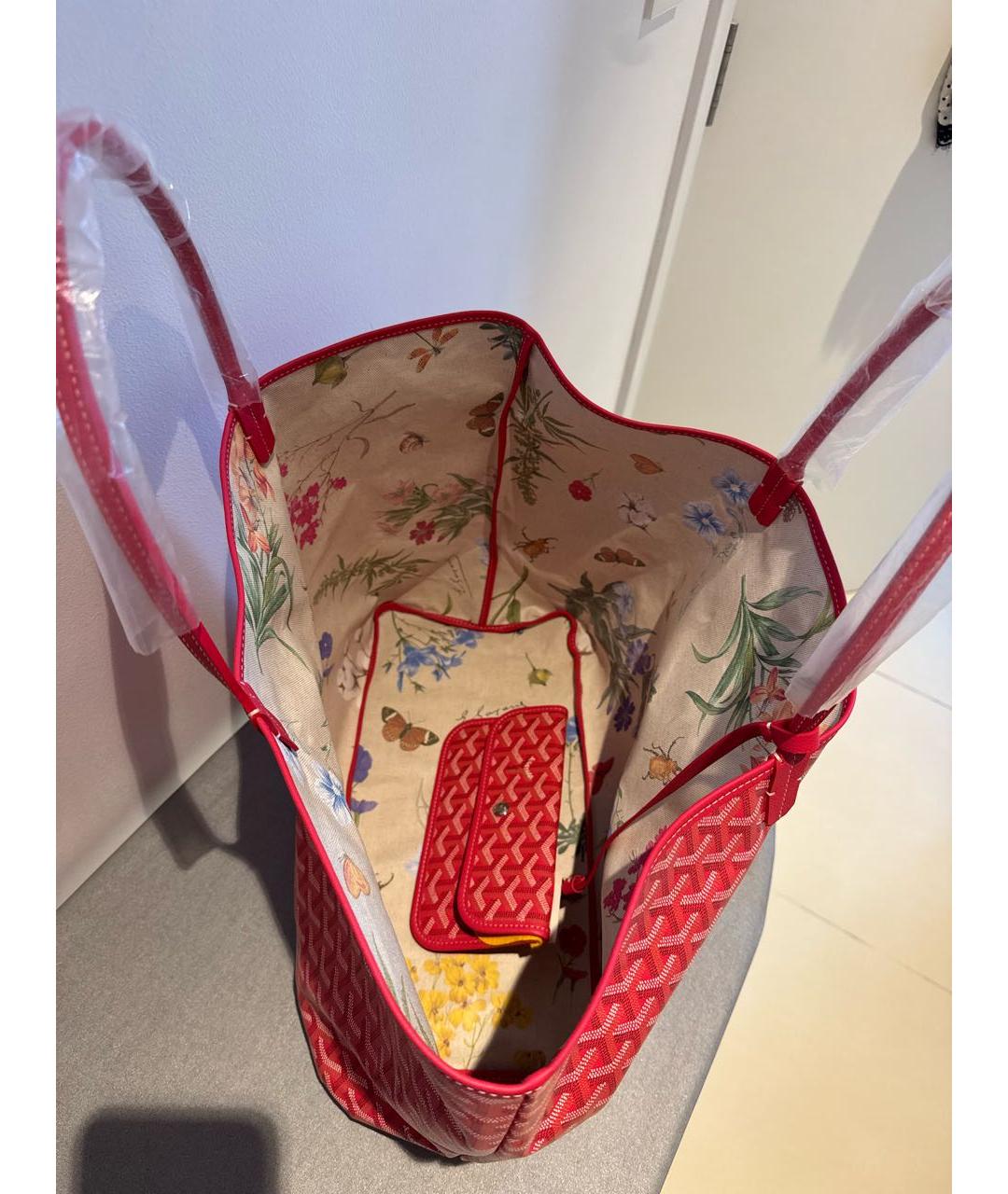 GOYARD Фуксия сумка через плечо, фото 4