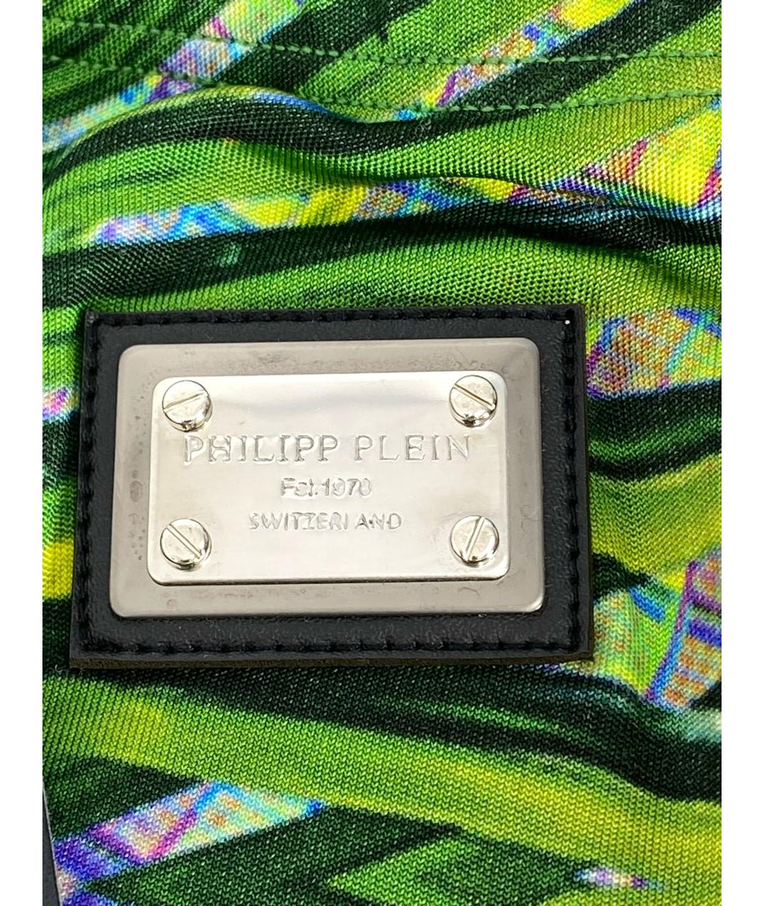 PHILIPP PLEIN Мульти вискозные леггинсы и велосипедки, фото 8
