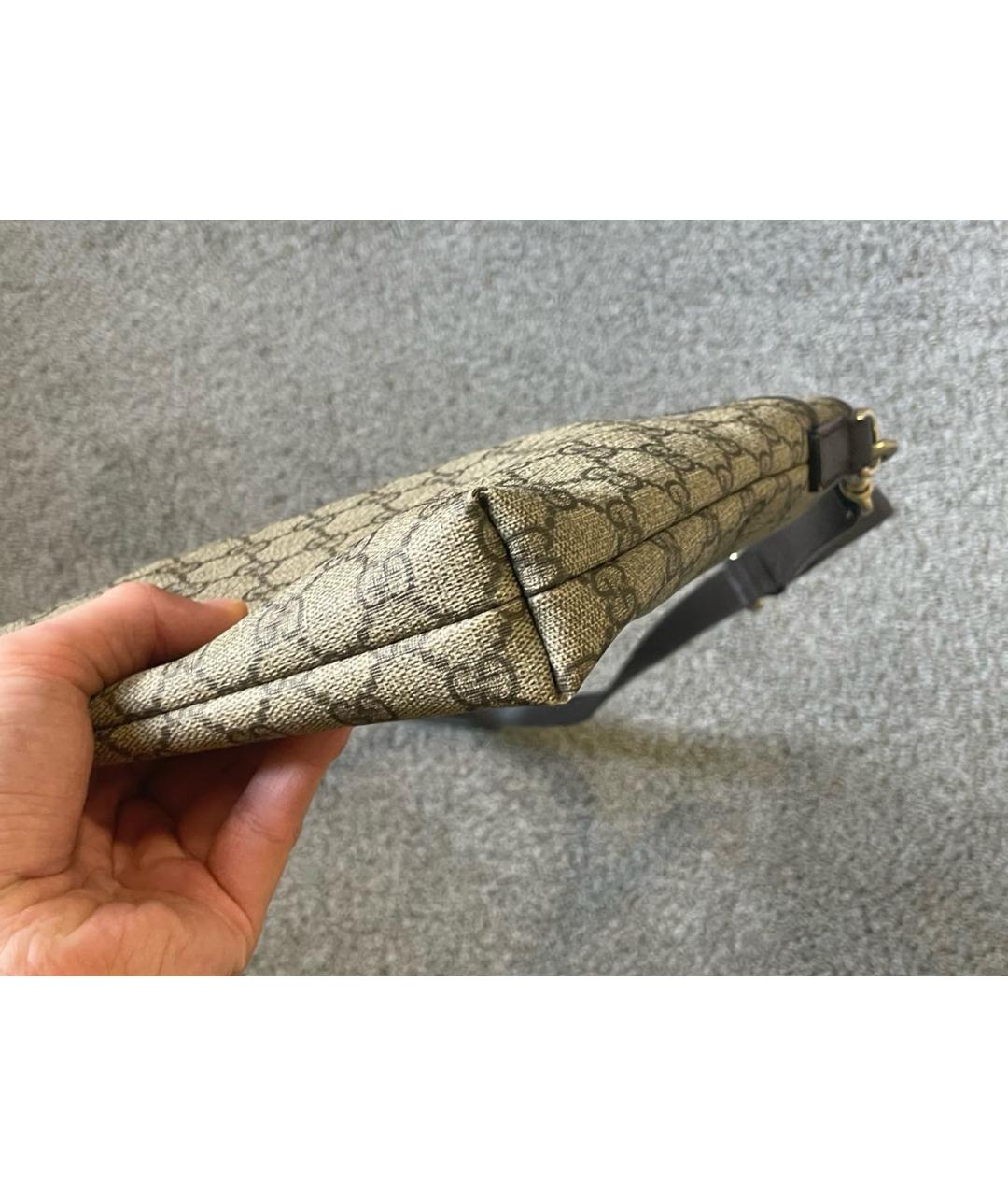 GUCCI Бежевая сумка на плечо, фото 4