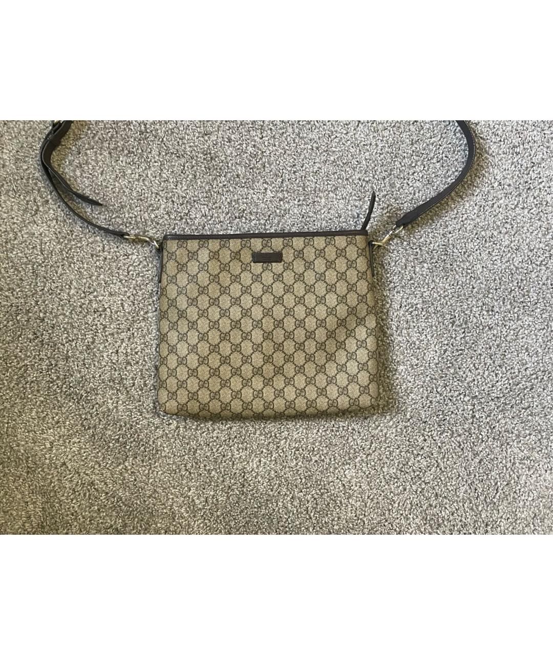GUCCI Бежевая сумка на плечо, фото 8