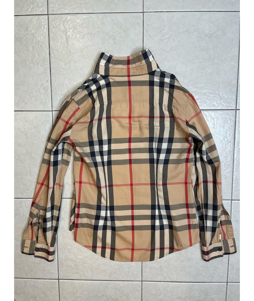 BURBERRY Мульти хлопковая рубашка, фото 2