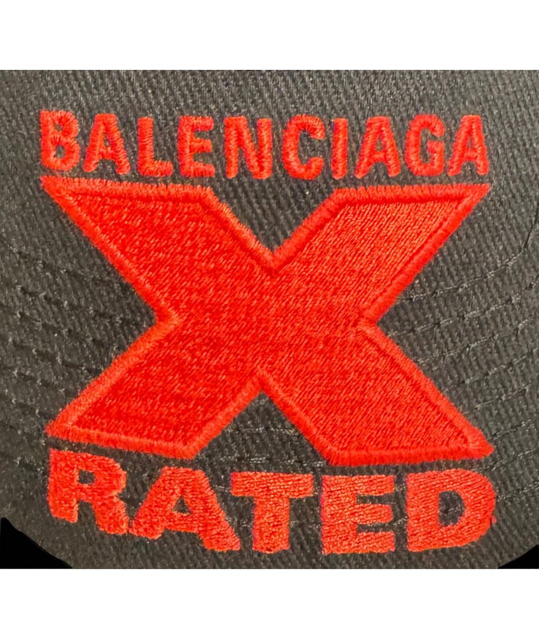 BALENCIAGA Черная хлопковая кепка/бейсболка, фото 4