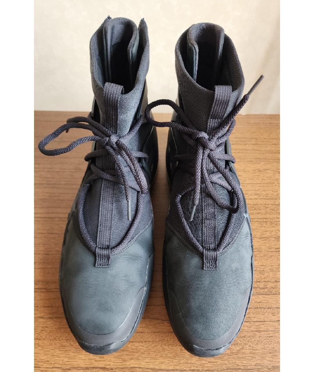 NIKE Черные высокие кроссовки / кеды, фото 2