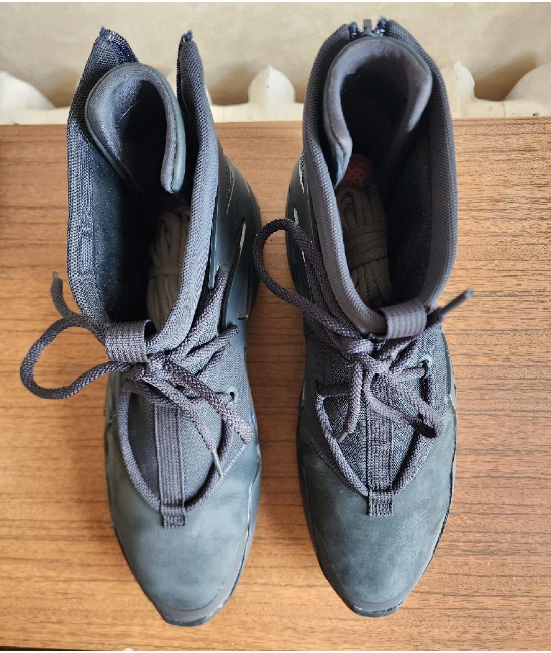 NIKE Черные высокие кроссовки / кеды, фото 3